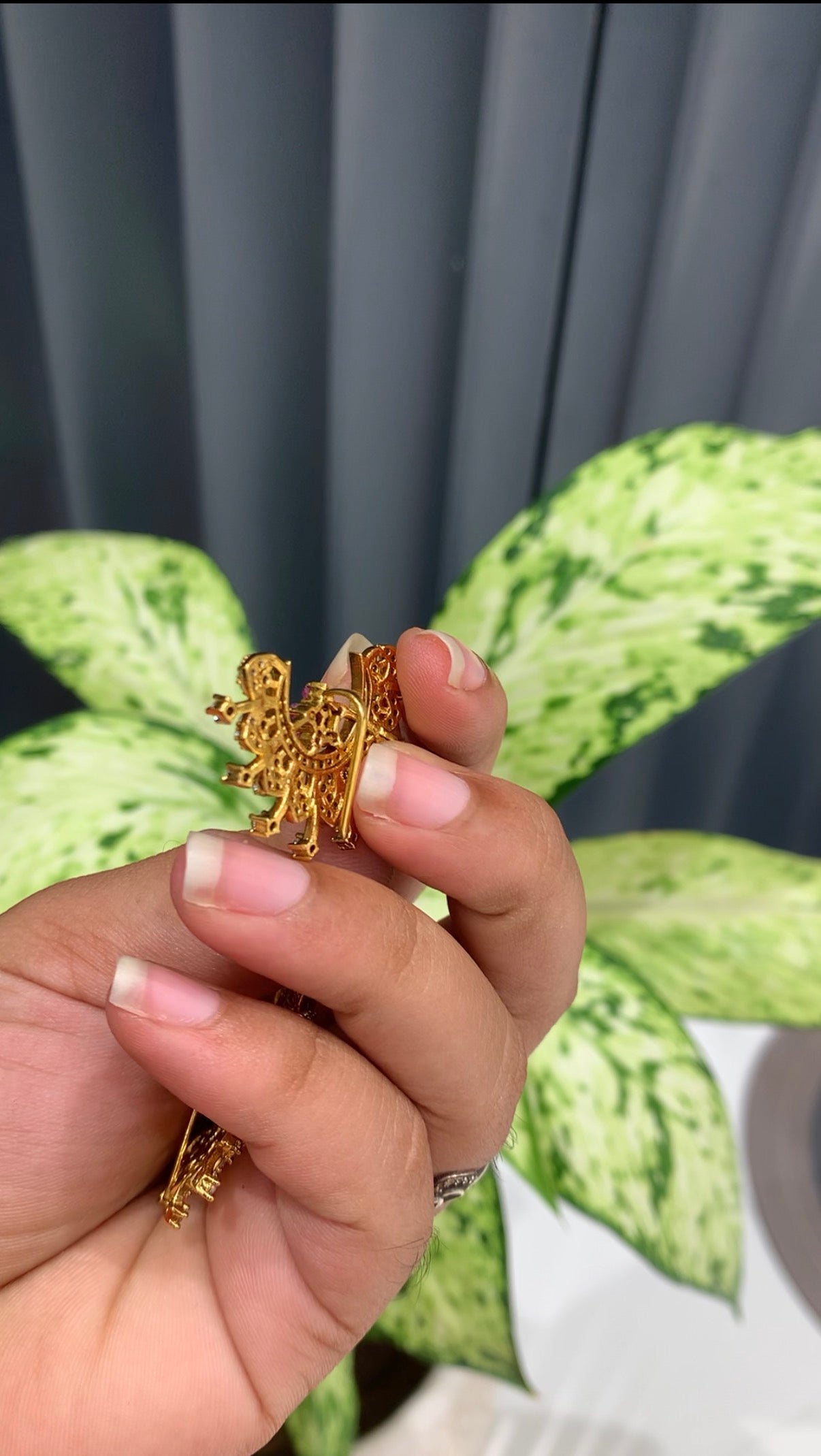Beautiful sun & moon hair pins
