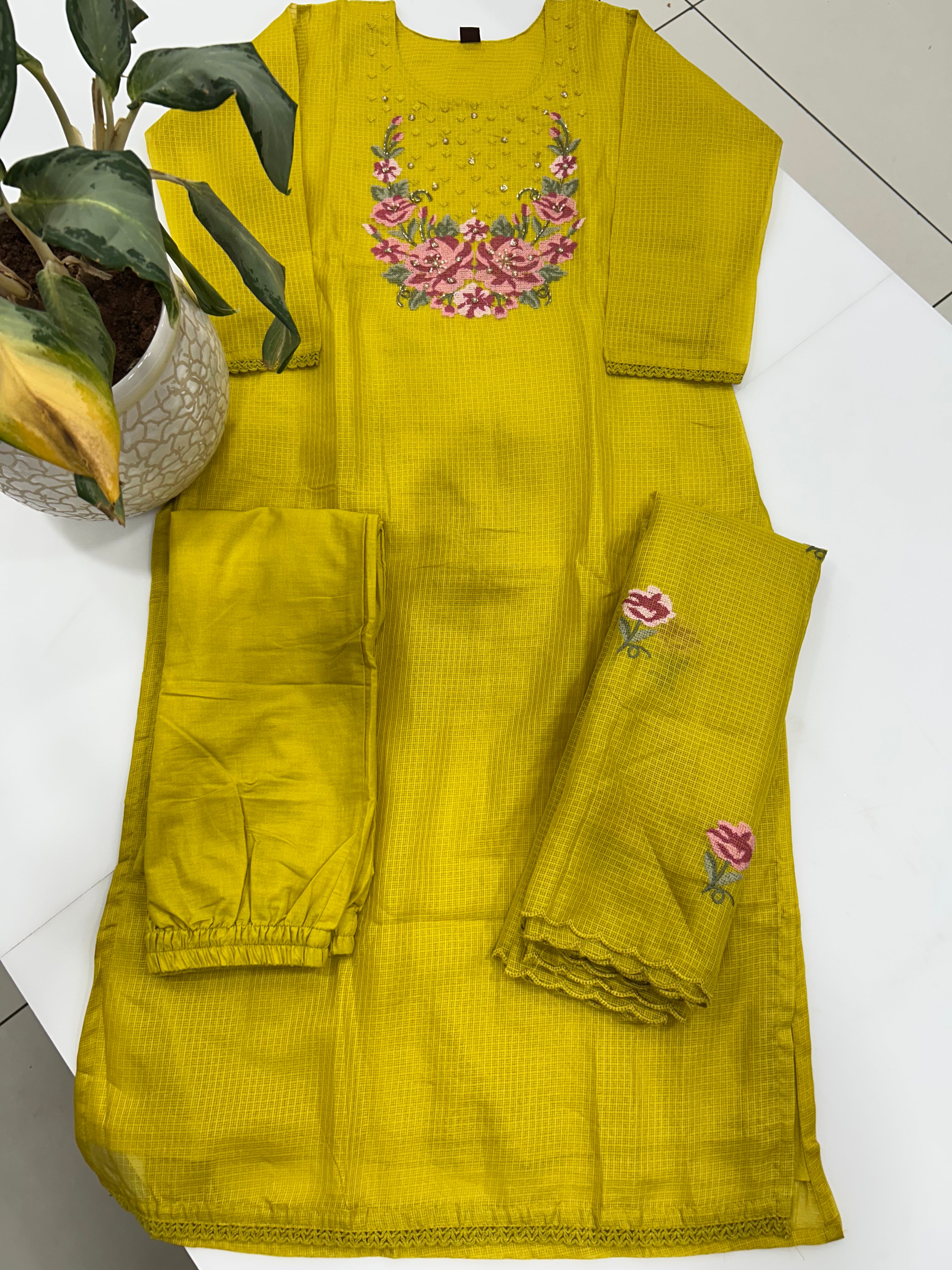Kota straight cut 3-piece set