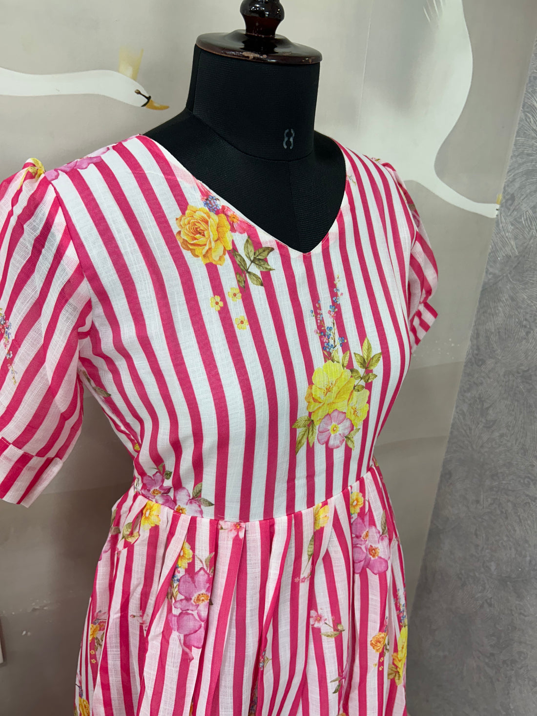 Beautiful lenin cotton frocks