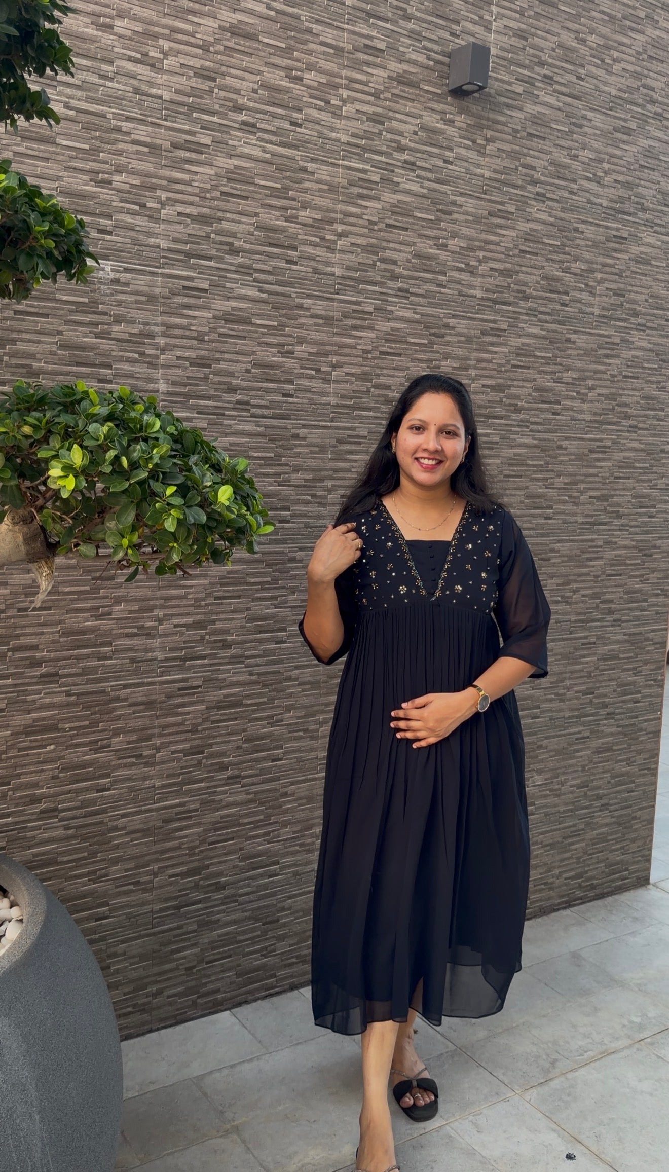 Beautiful georgette frock