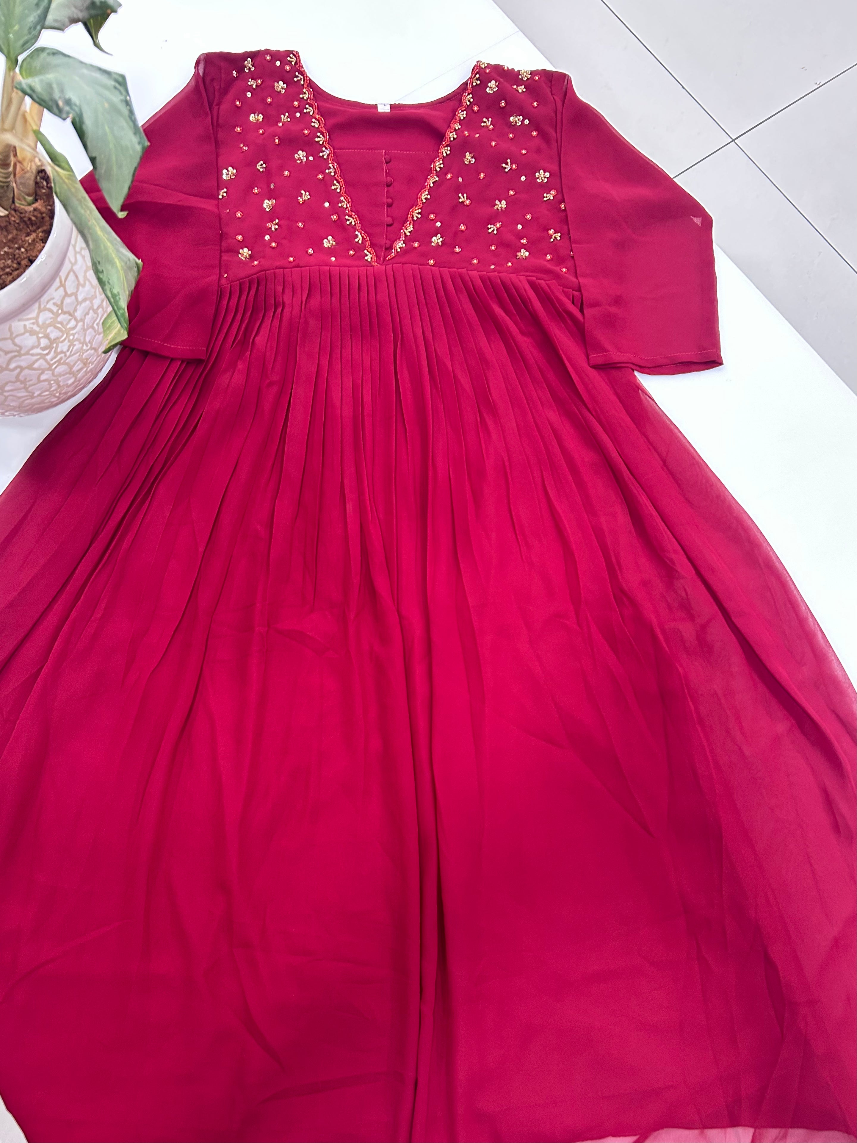 Beautiful georgette frock