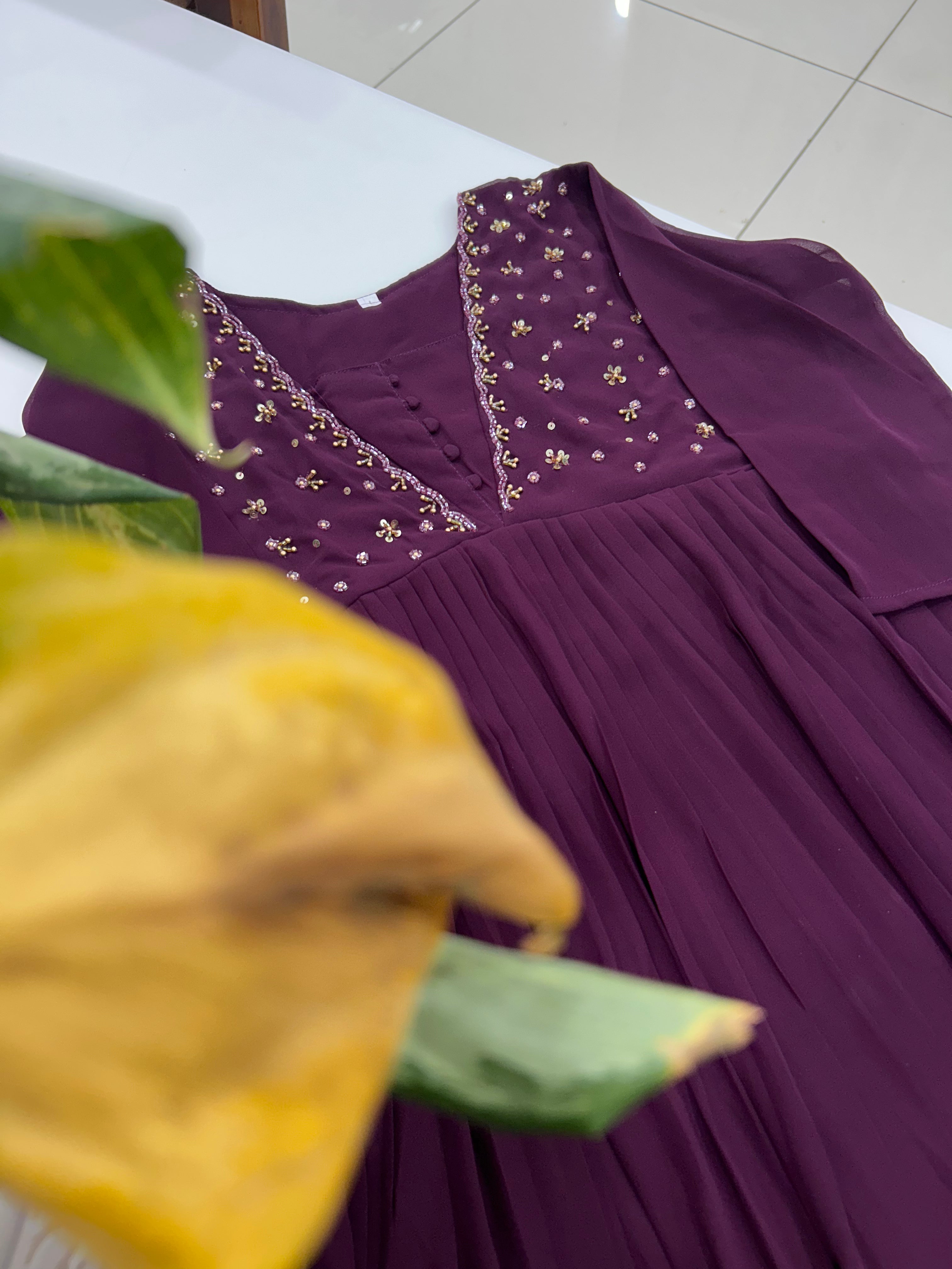 Beautiful georgette frock