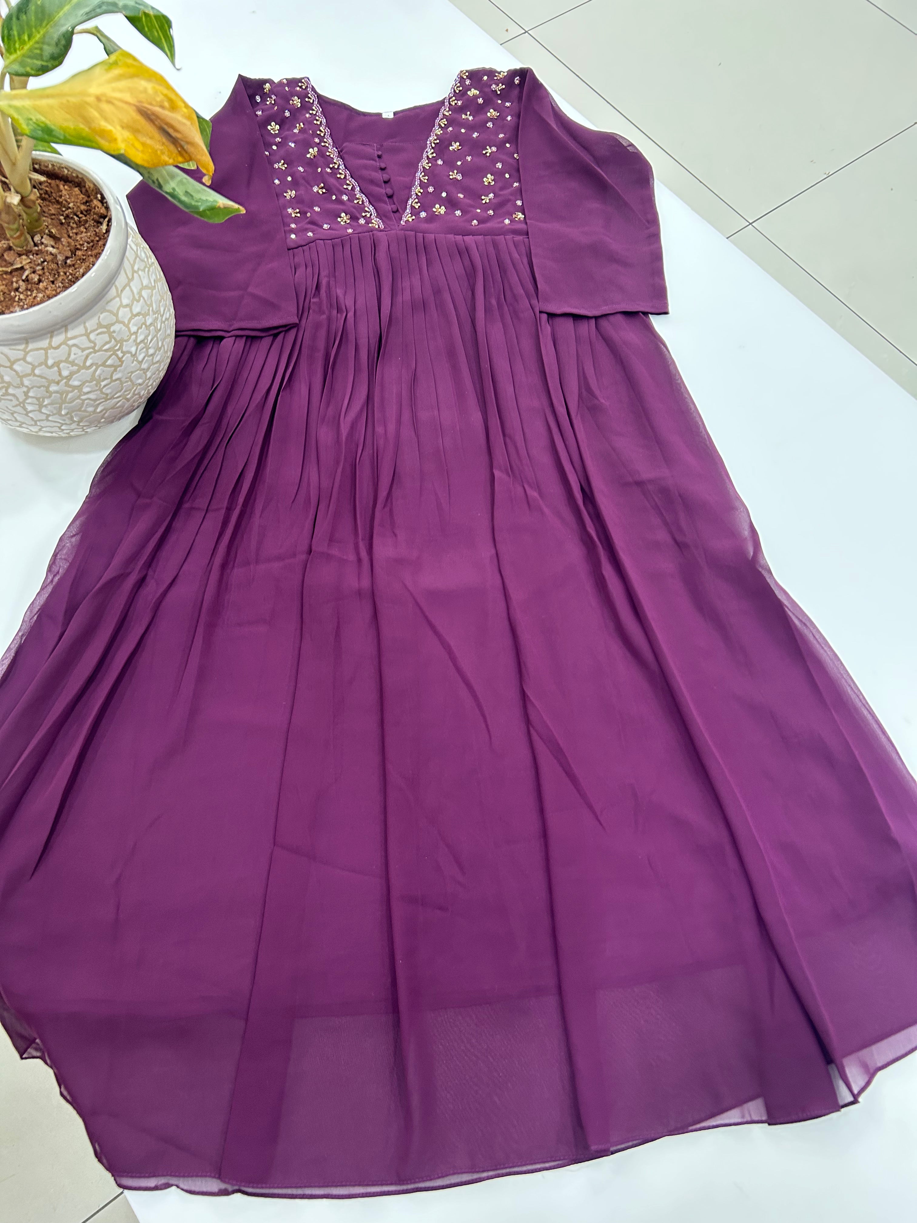Beautiful georgette frock