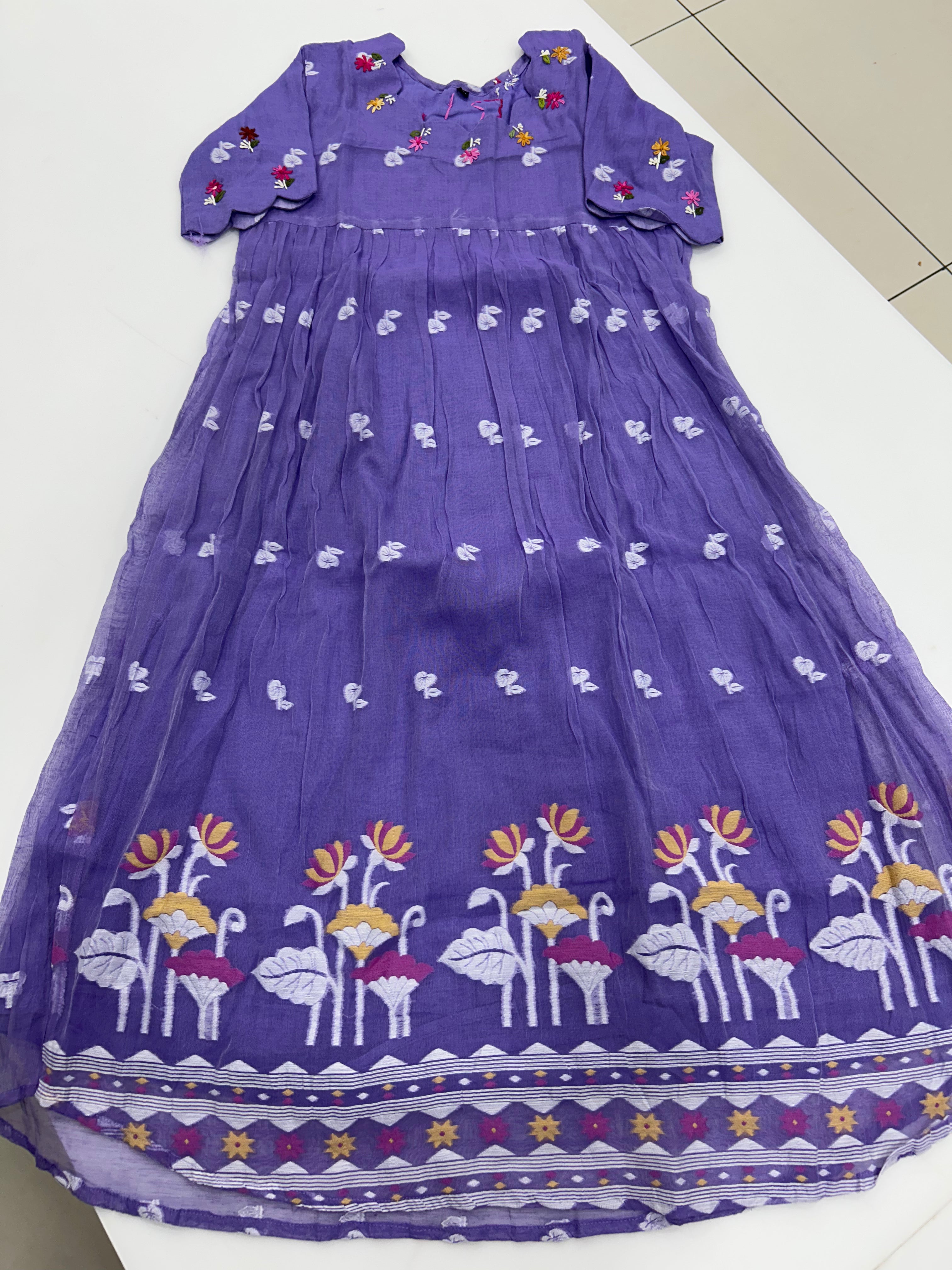 Beautiful mul cotton frock