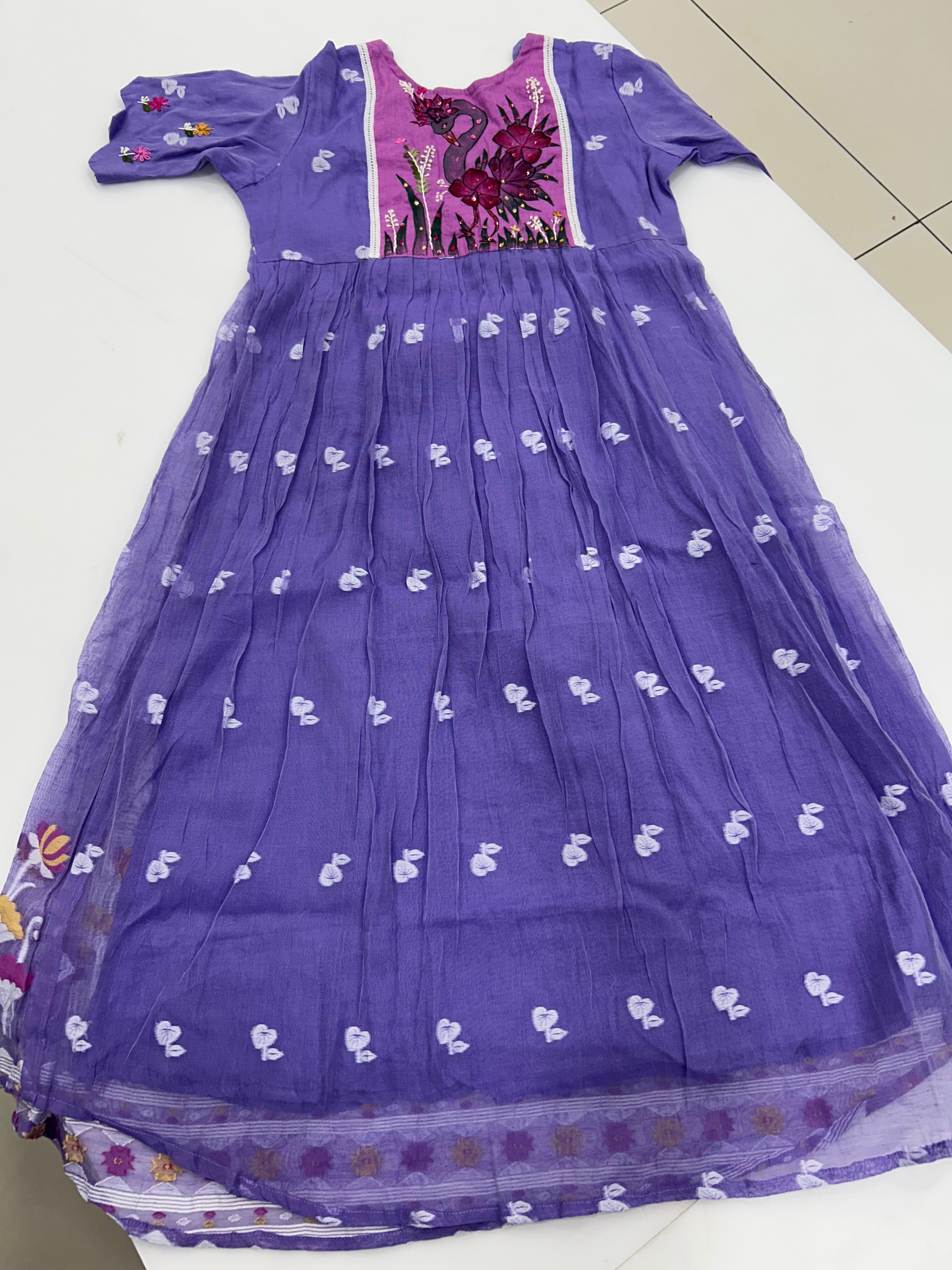 Beautiful mul cotton frock