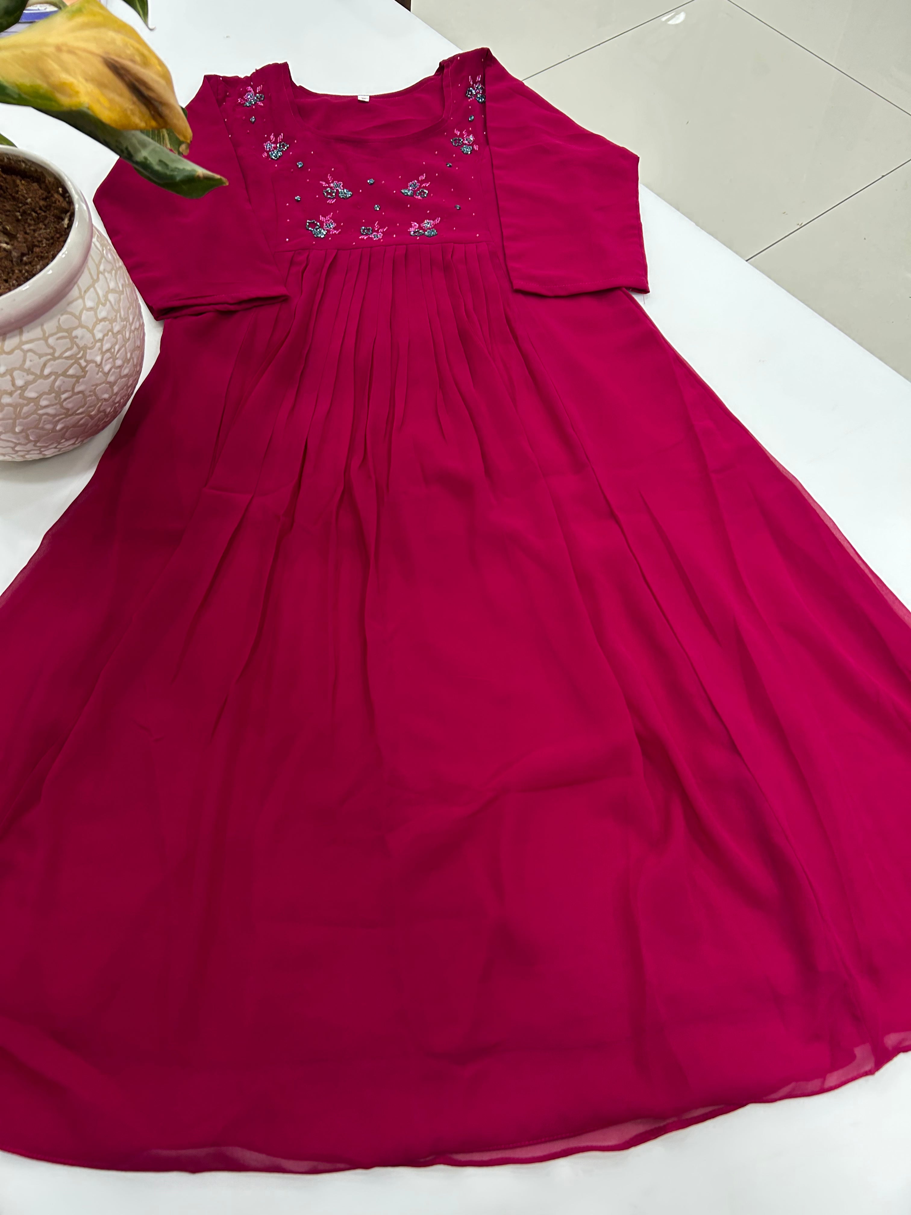Beautiful georgette frock