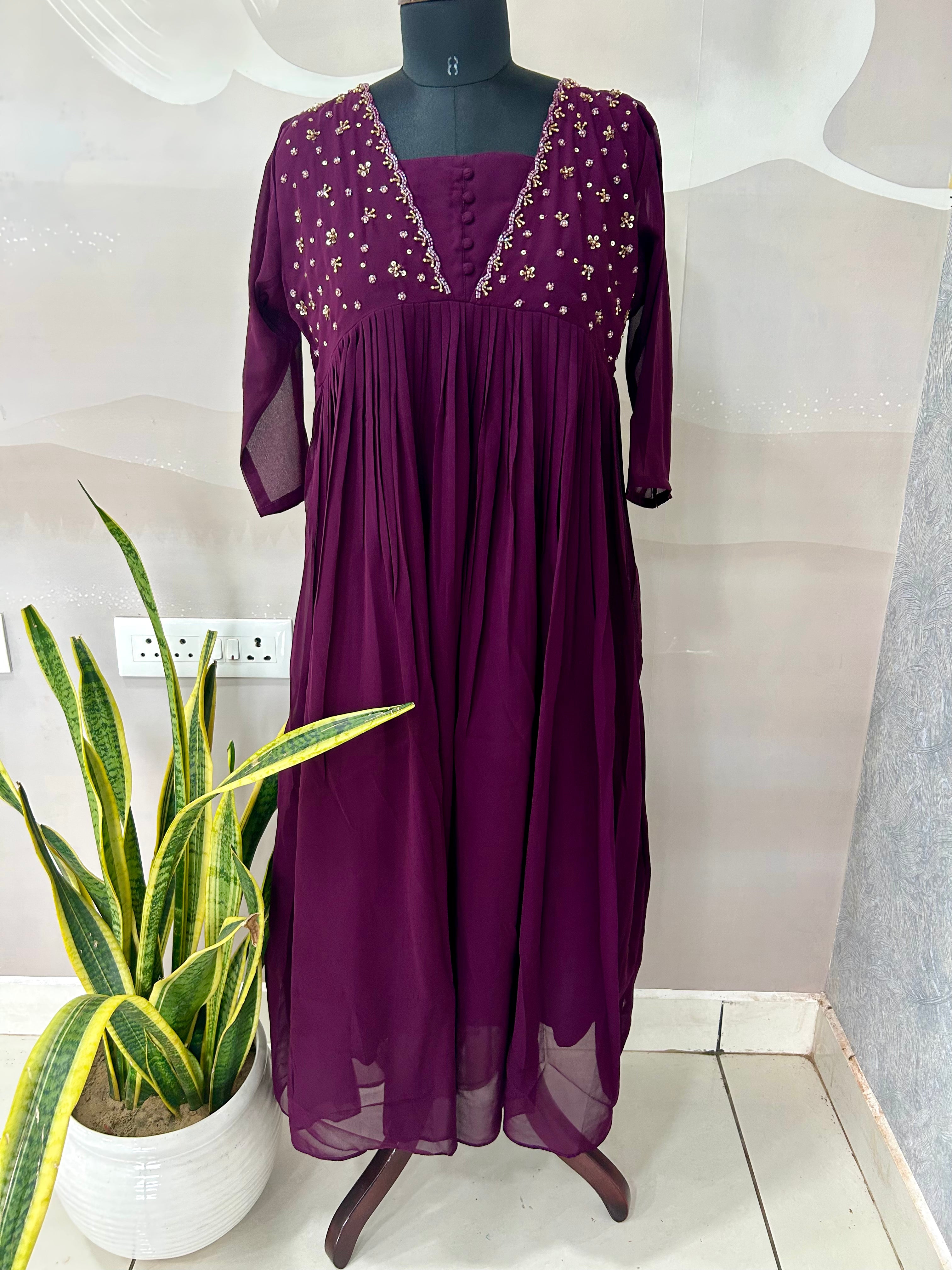 Beautiful georgette frock