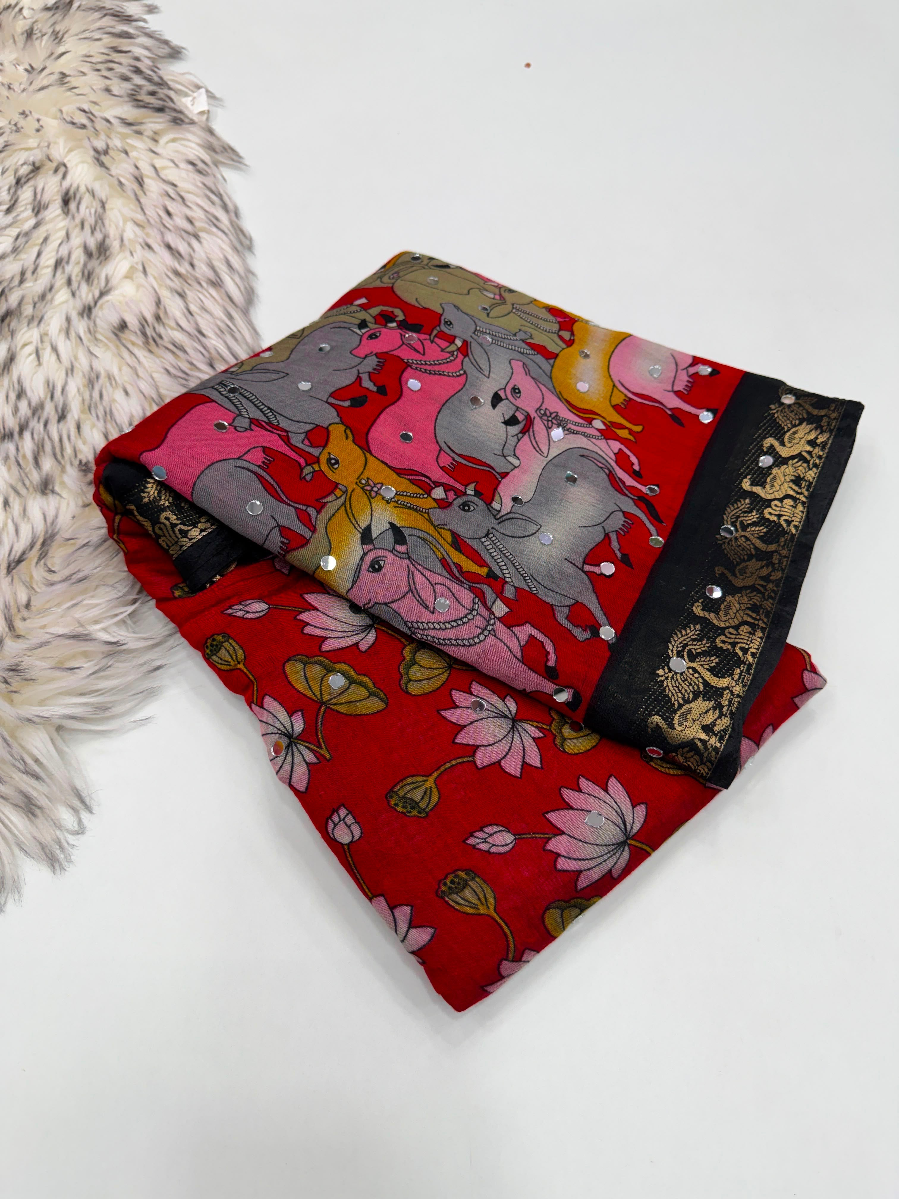 Mangalkari viscous silk saree