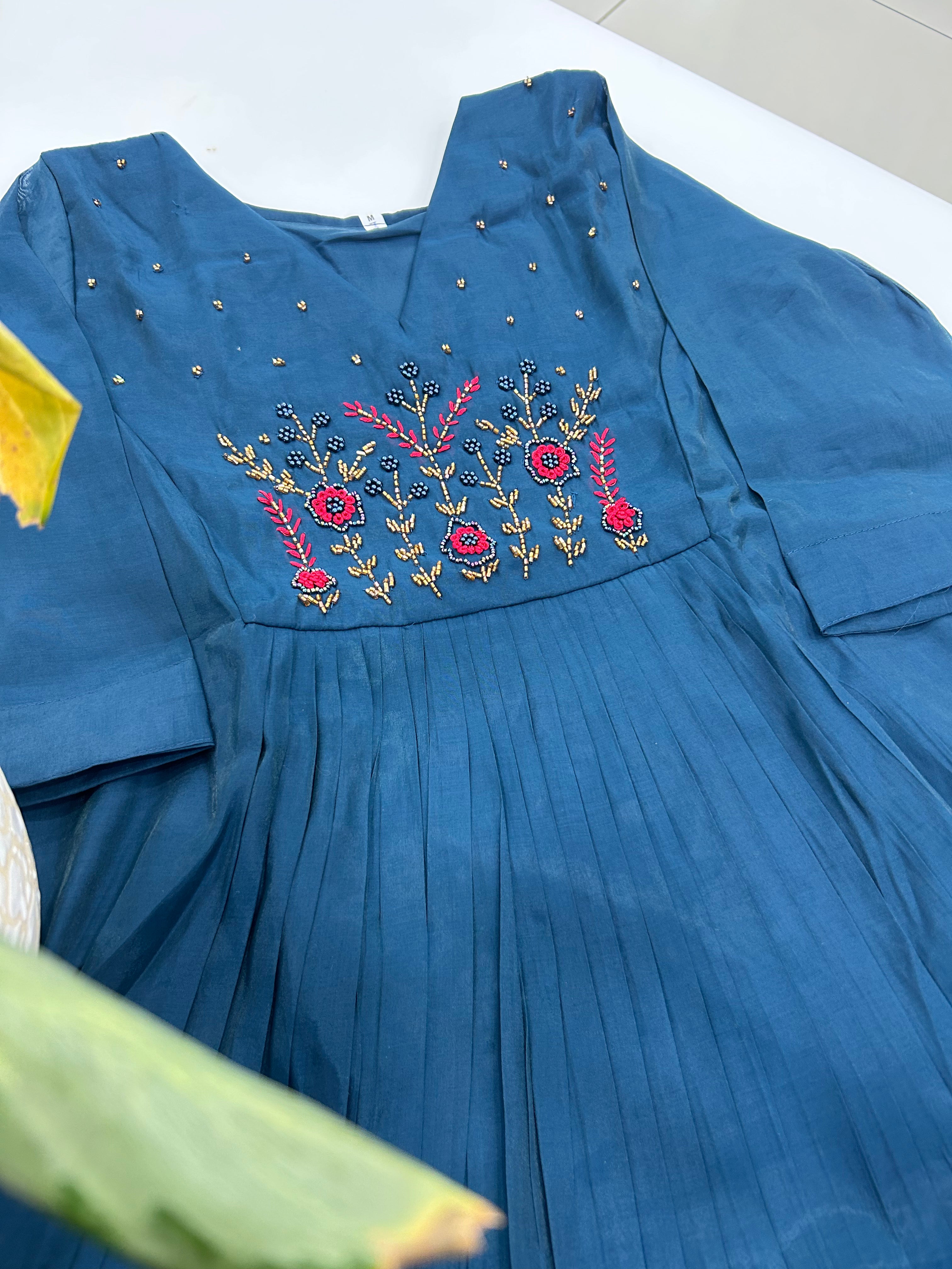 Mul chenderi frock