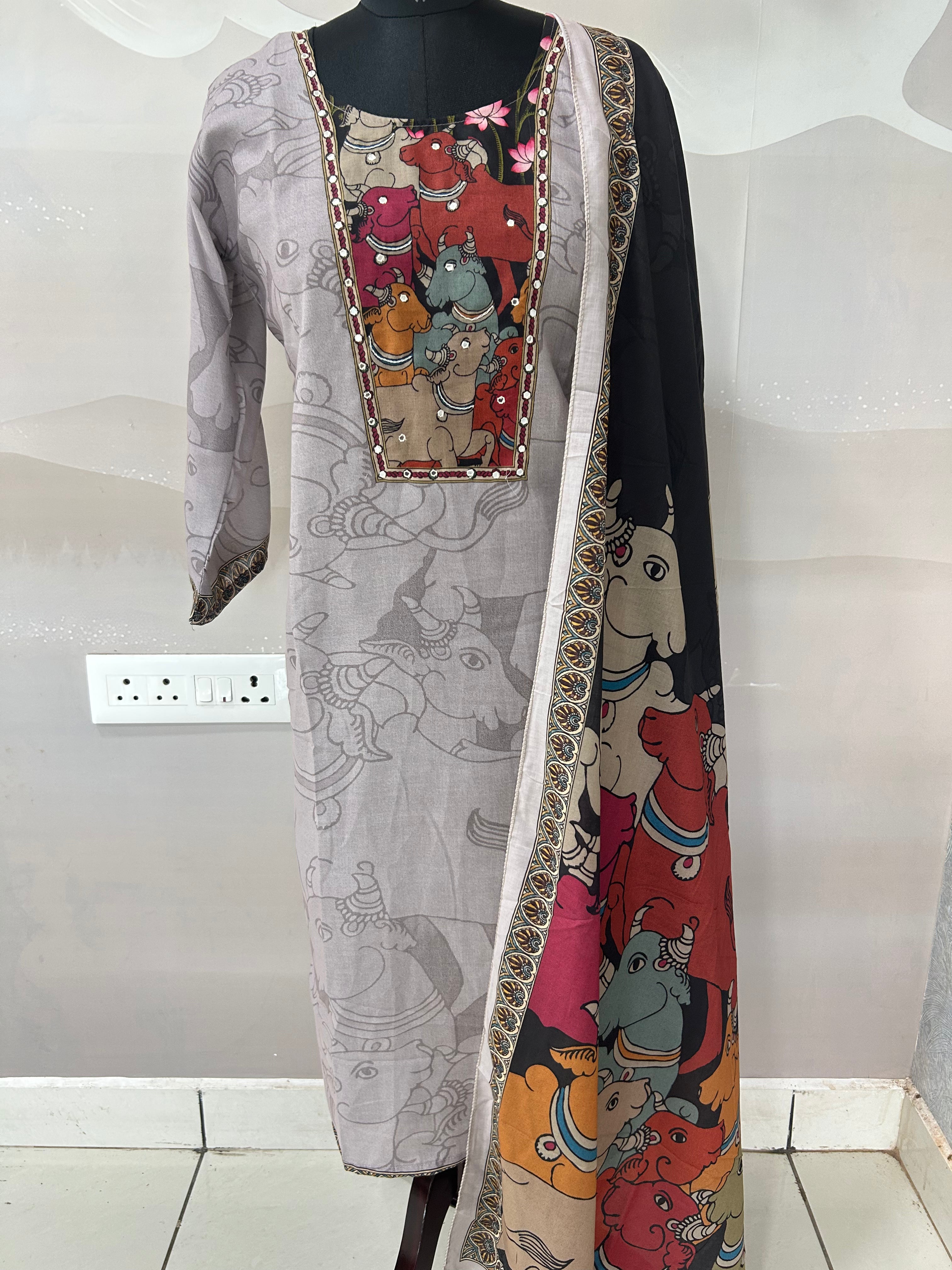 Dola silk 3-piece set