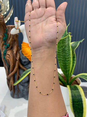 Beautiful Blackbeads chain 18 inchs long