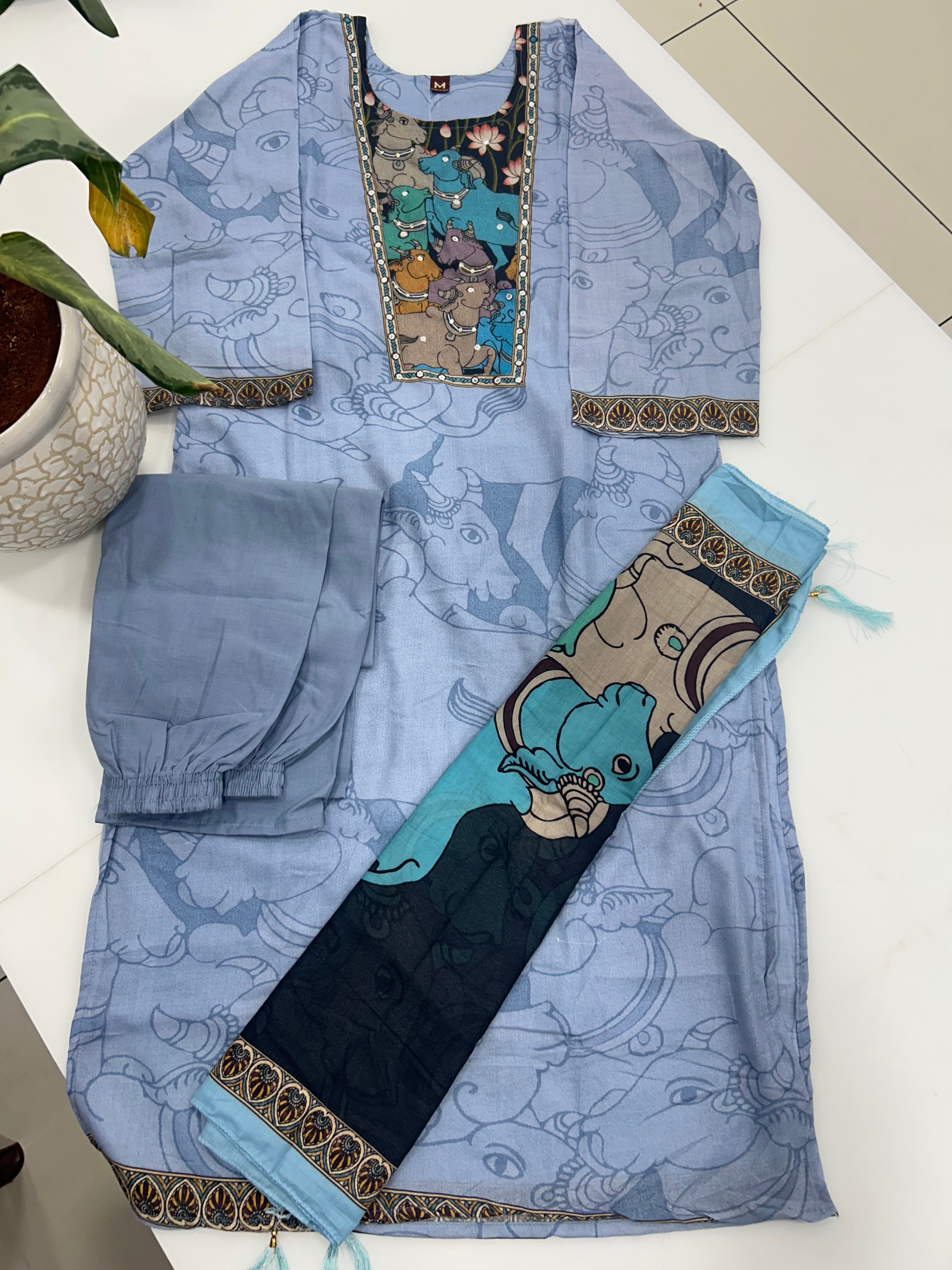 Dola silk 3-piece set