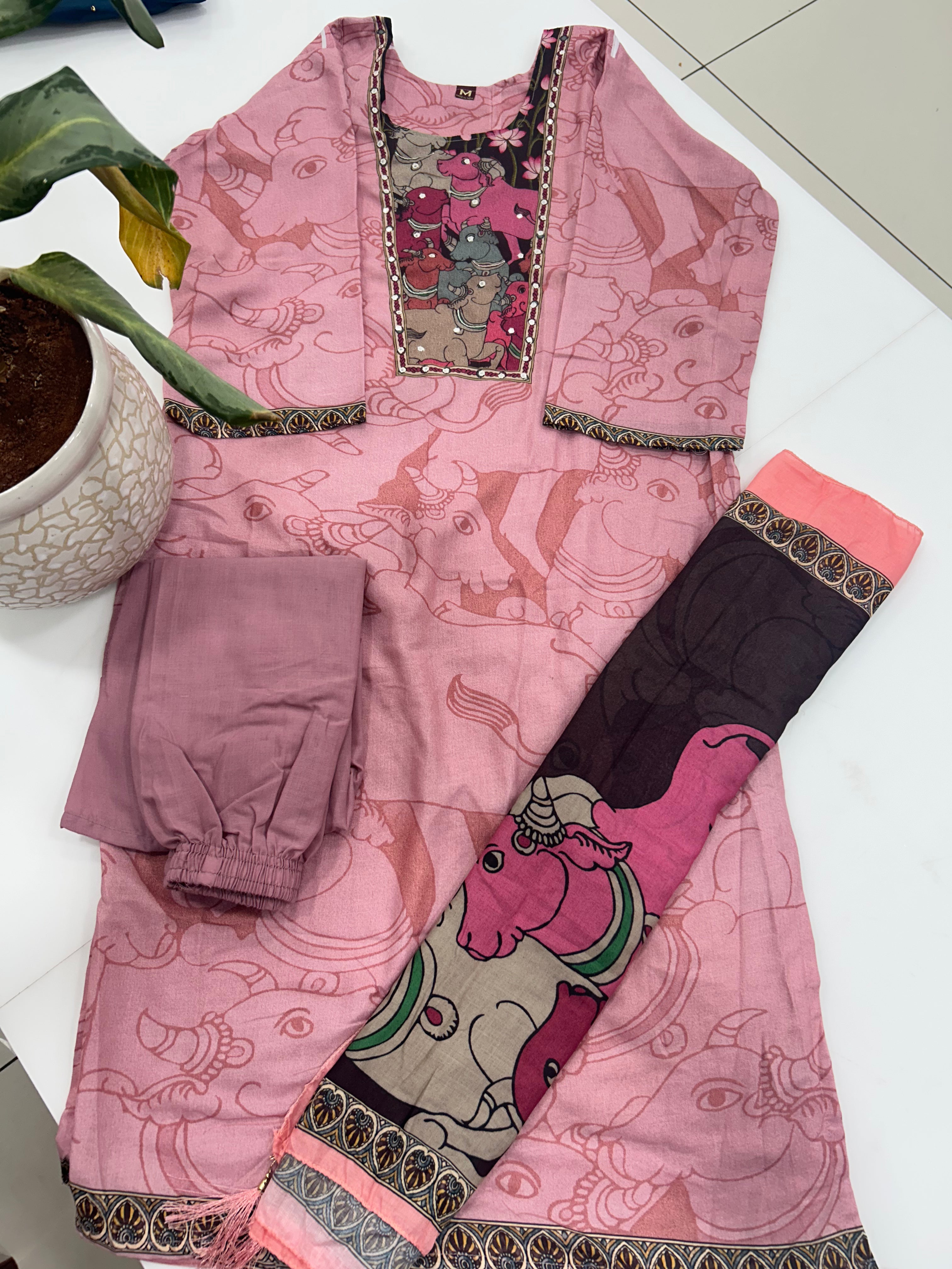 Dola silk 3-piece set