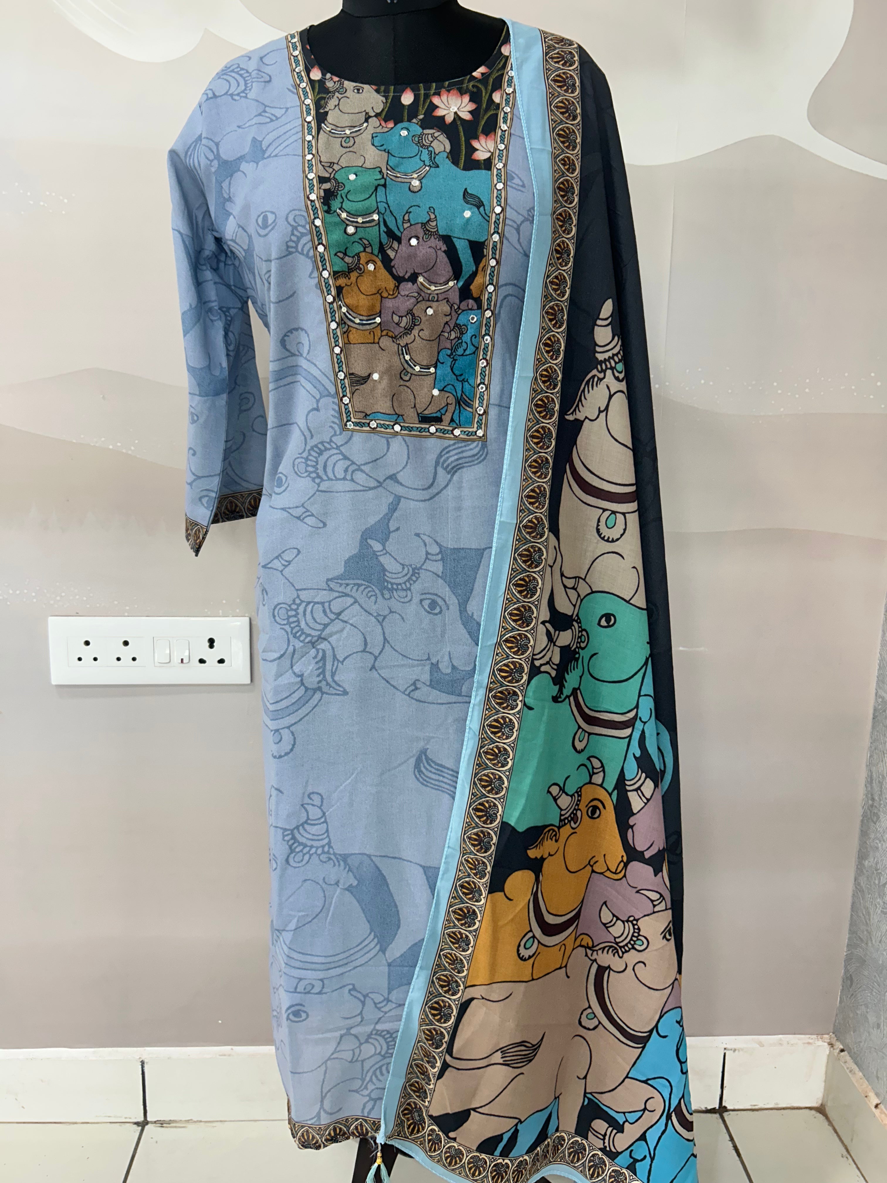 Dola silk 3-piece set