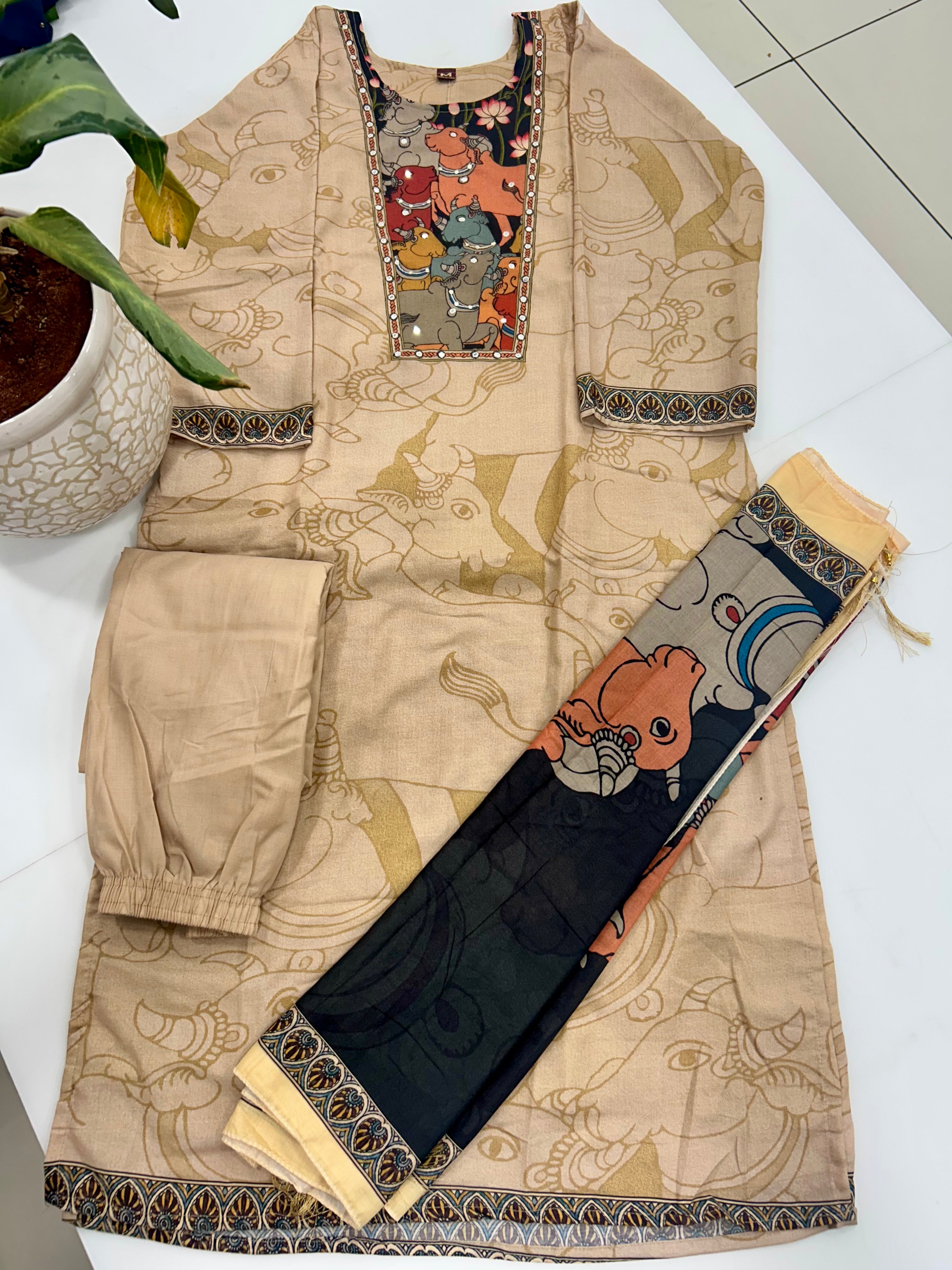 Dola silk 3-piece set