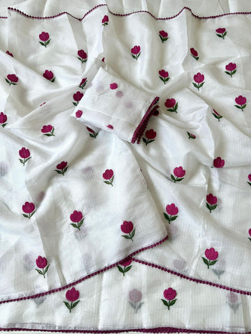 Premium Kota doriya saree