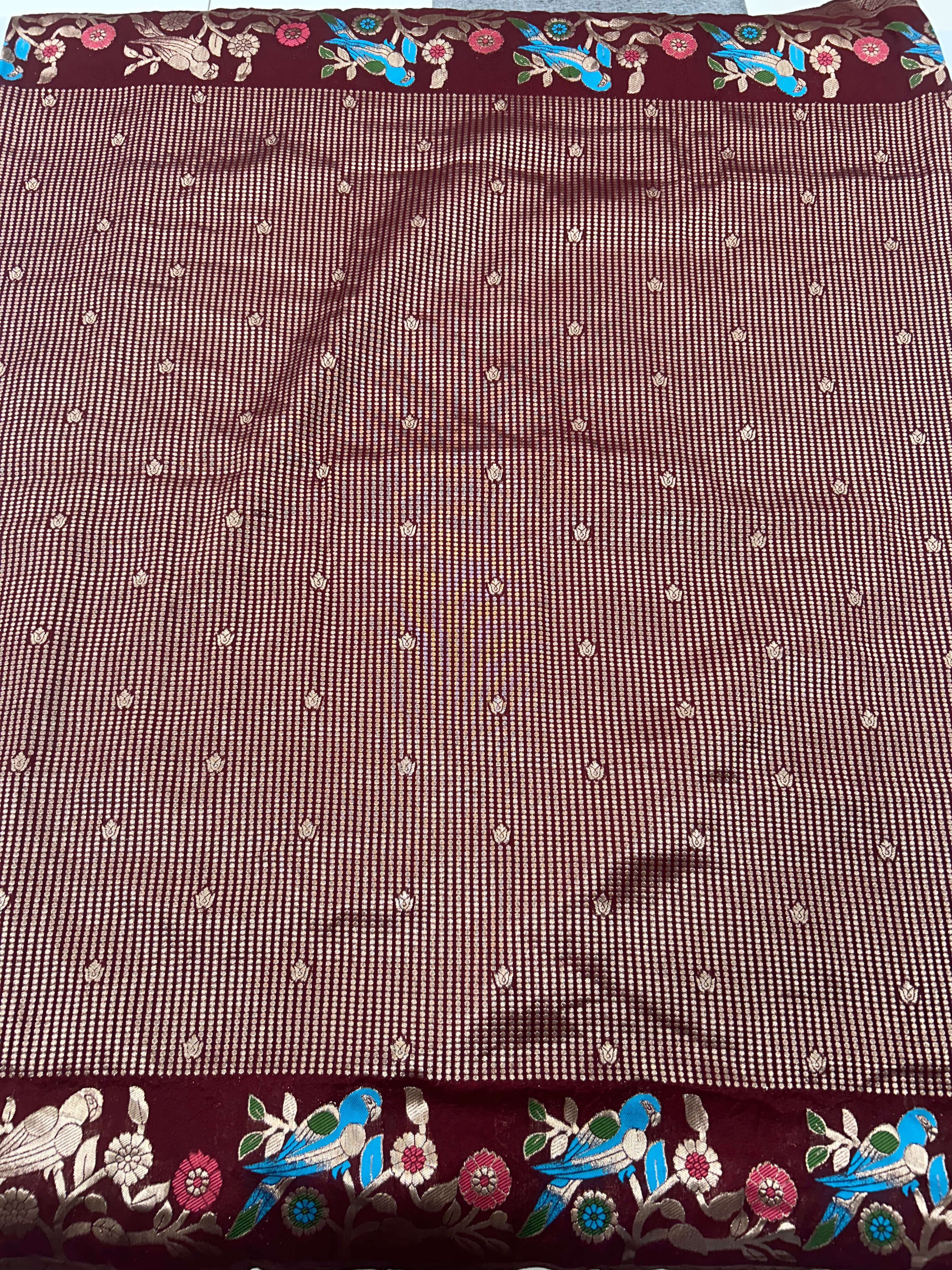 Beautiful soft georgette saree