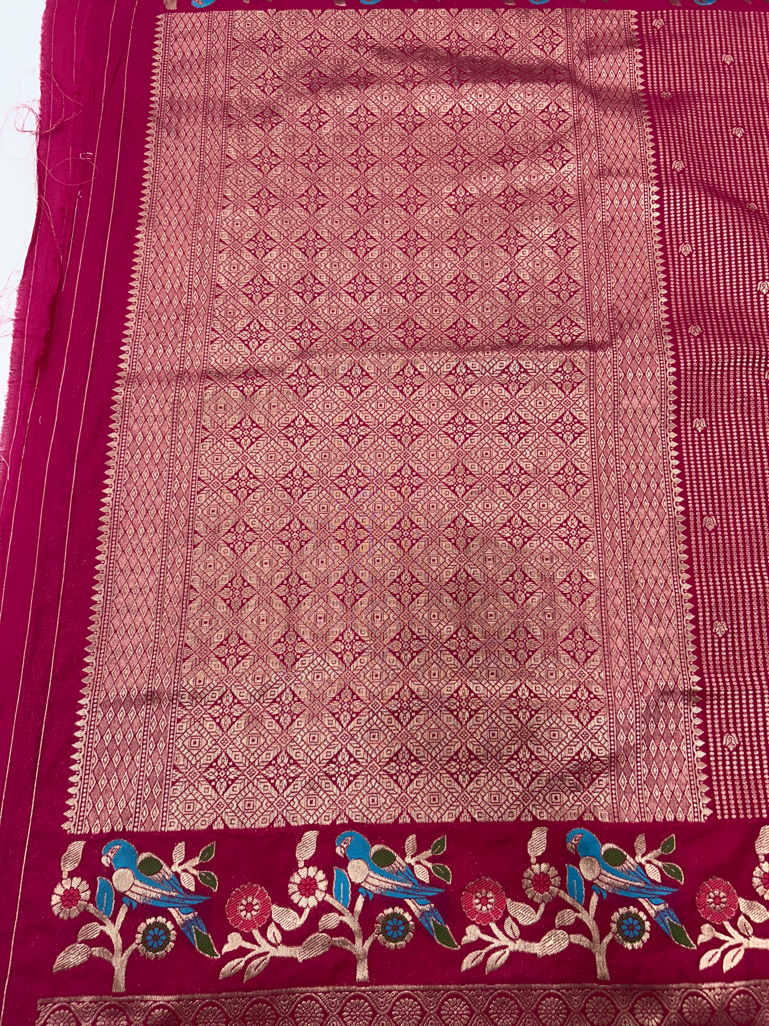 Beautiful soft georgette sare