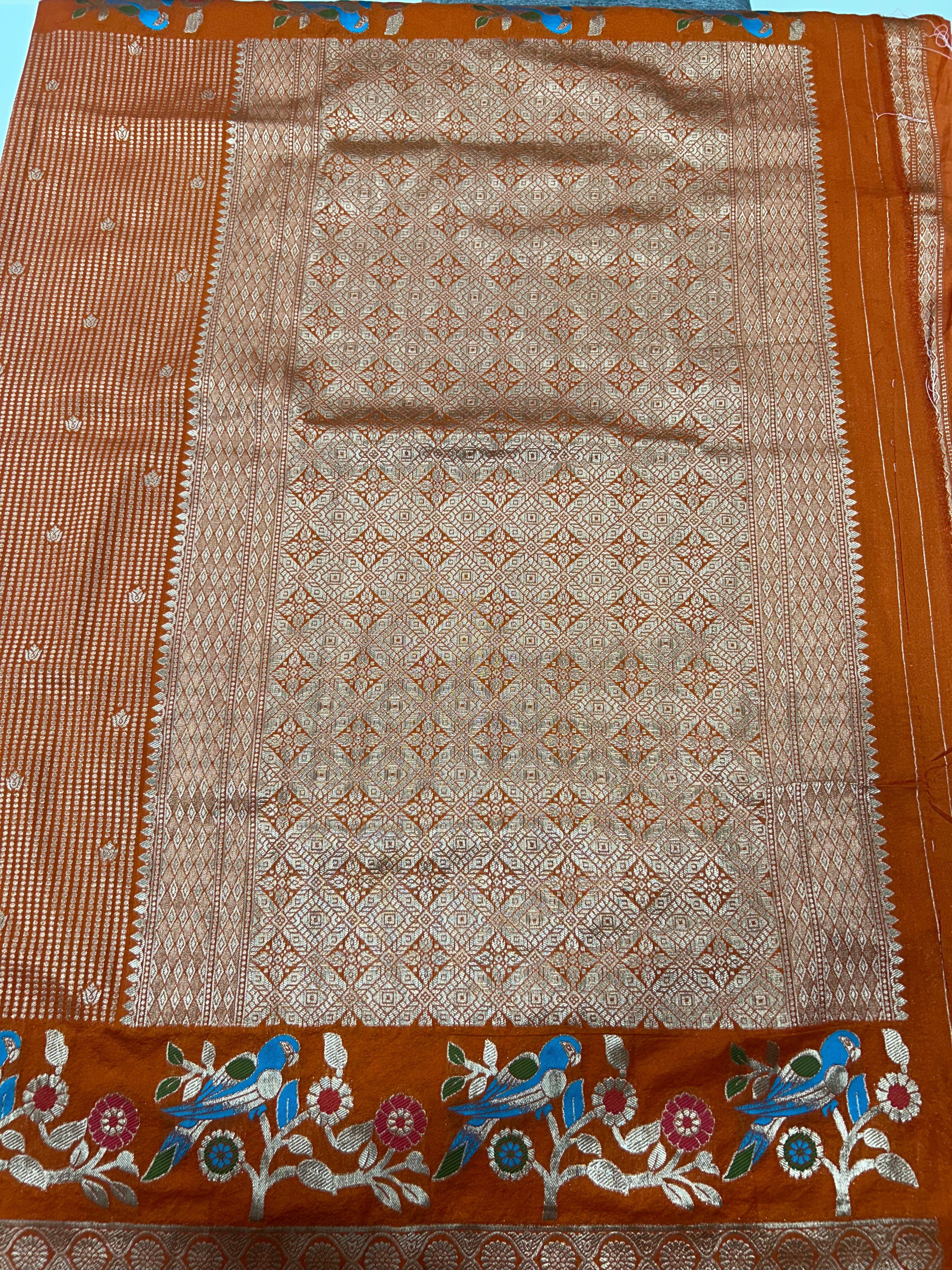 Beautiful soft georgette saree