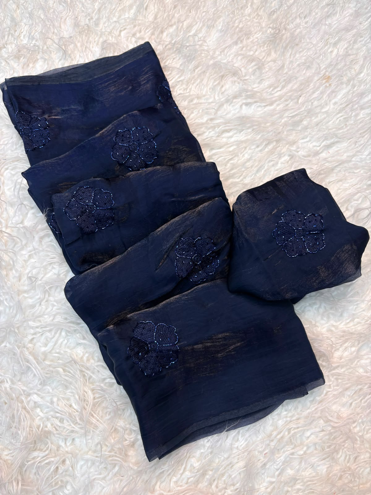 Space silk saree