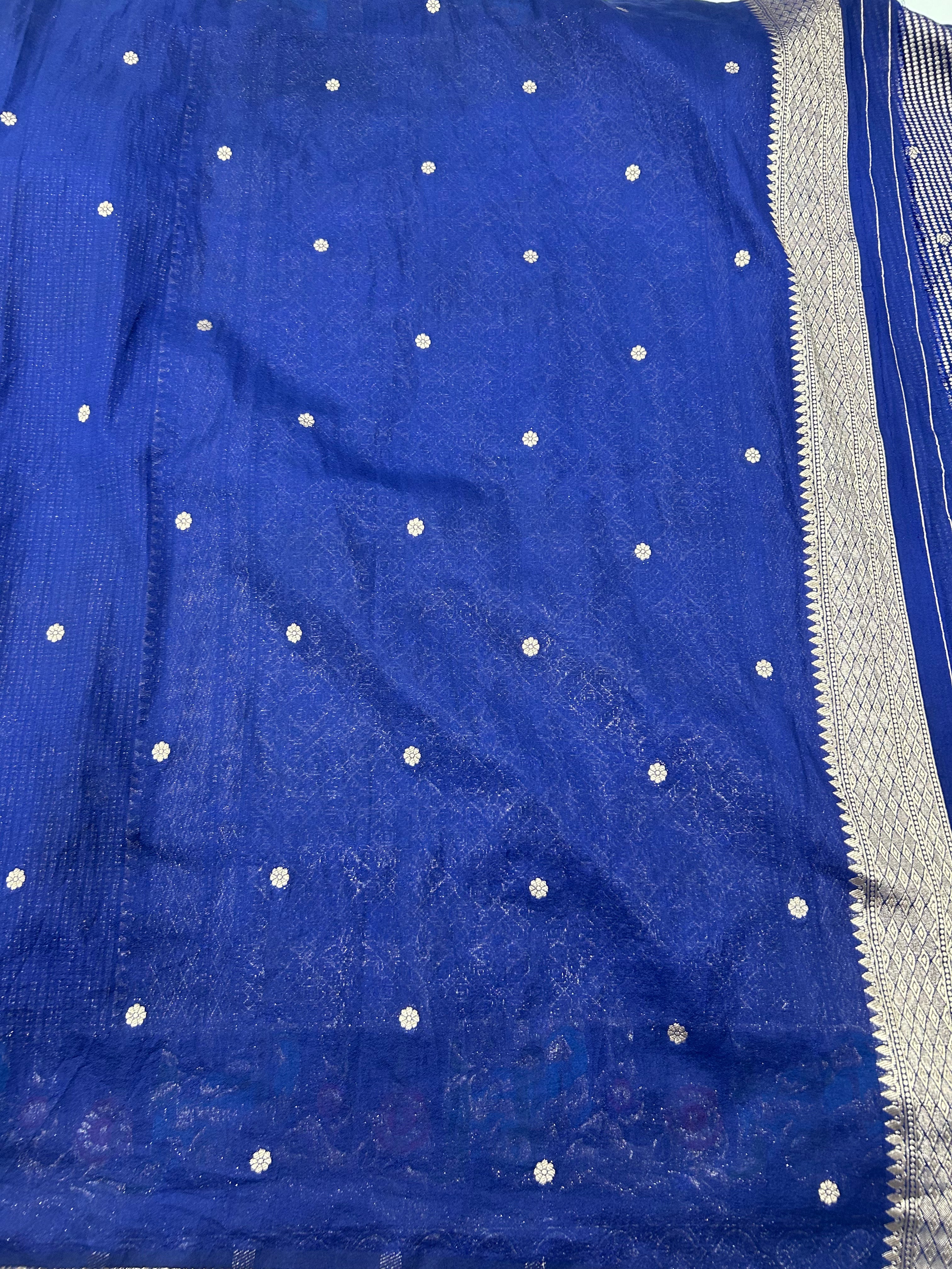 Beautiful soft georgette saree