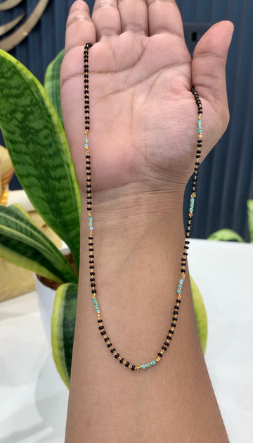 Beautiful single line Blackbeads chain 18 inchs long