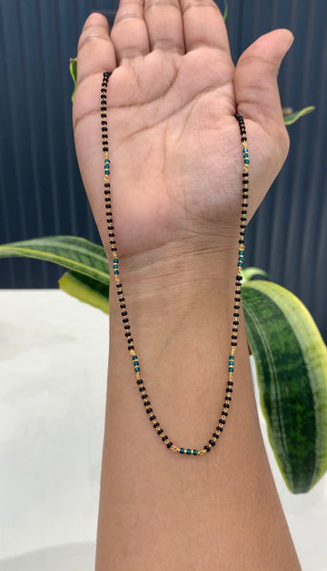 Beautiful single line Blackbeads chain 18 inchs long