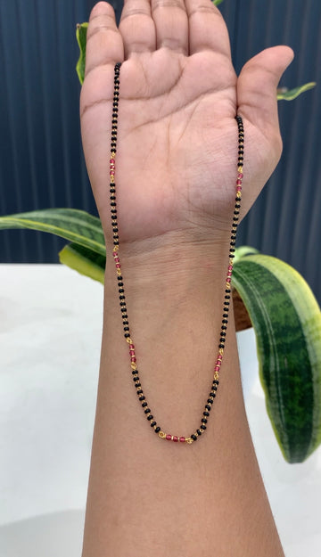 Beautiful single line Blackbeads chain 18 inchs long