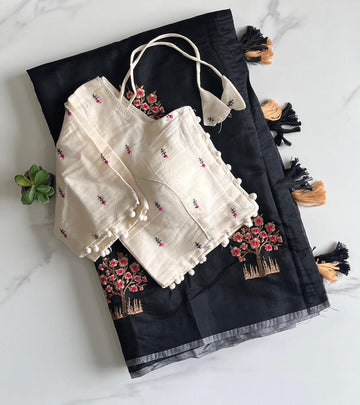 Premium chenderi saree