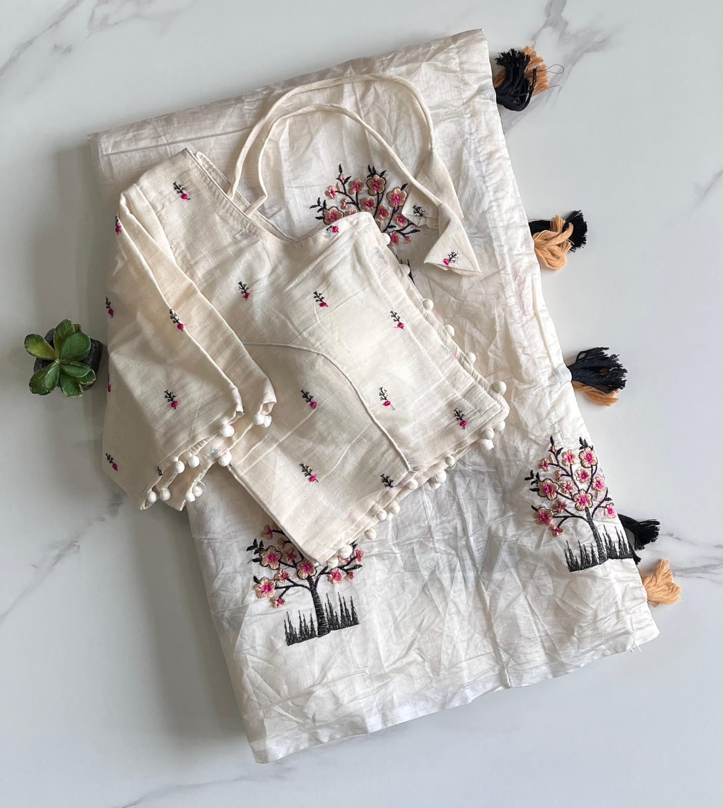 Premium chenderi saree