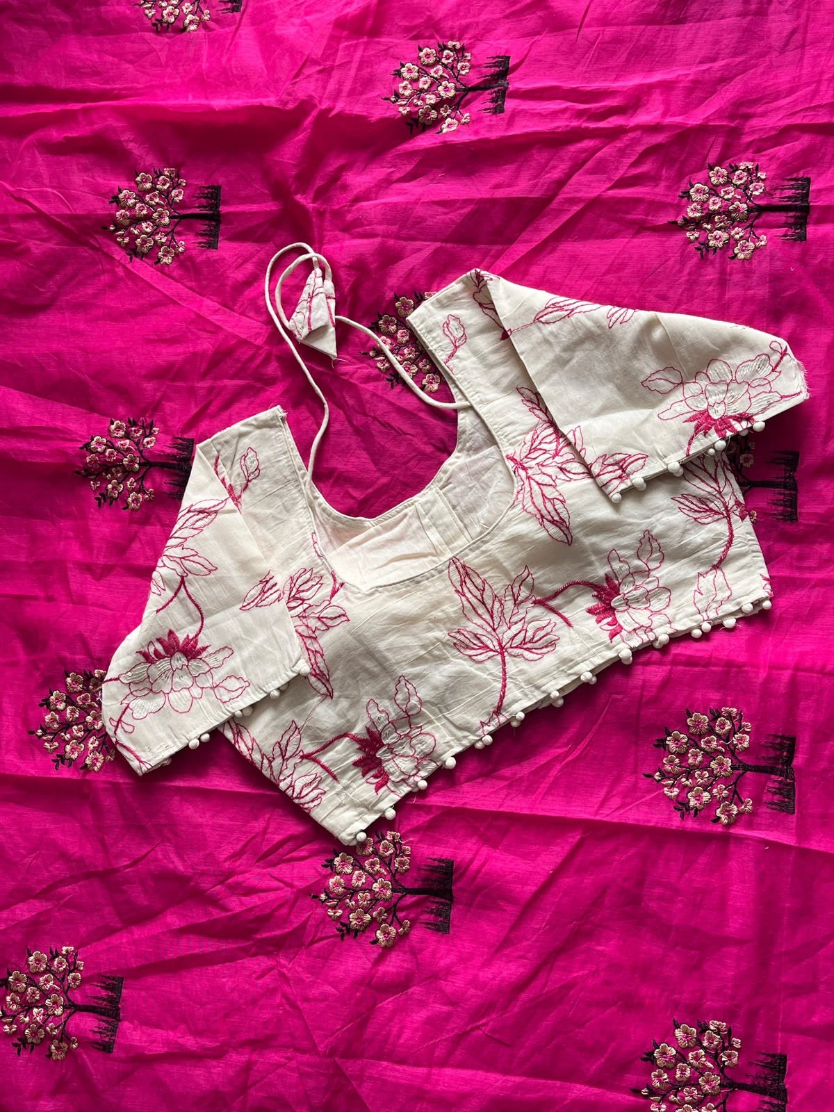 Premium chenderi saree