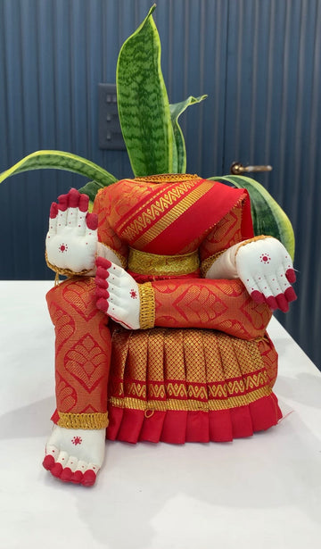 Beautiful Ammavari idol 9 inchs (without face )