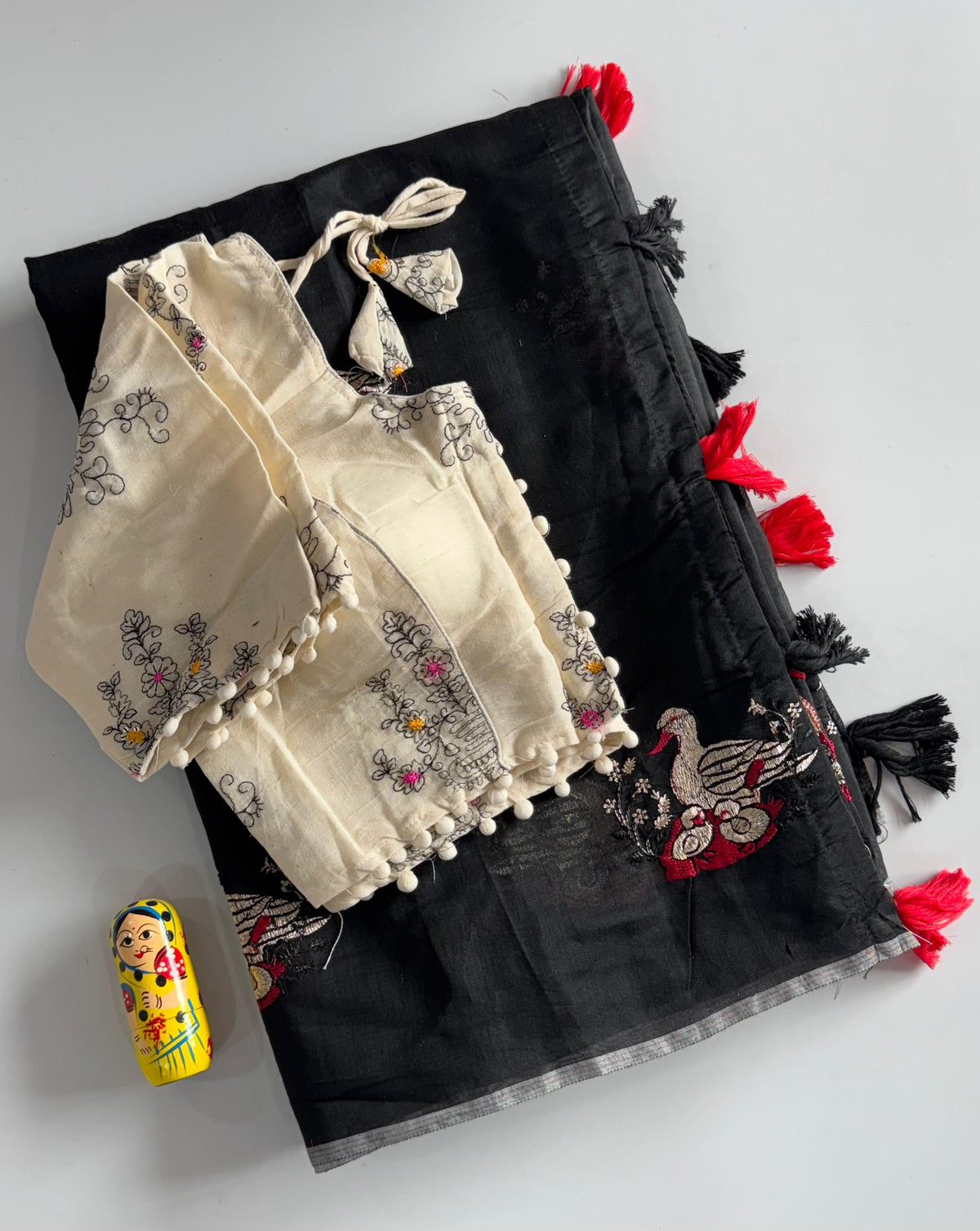 Premium mul chenderi saree