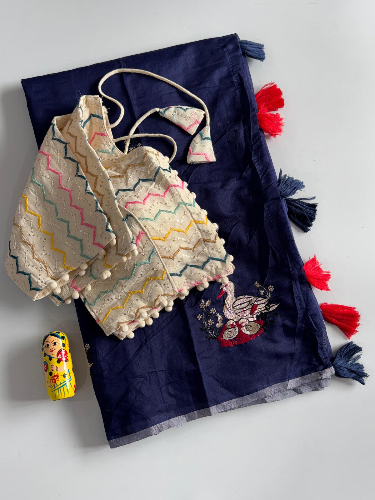 Premium Mul chenderi saree