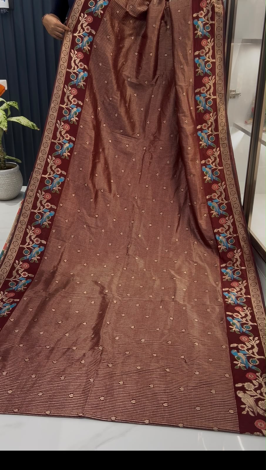 Beautiful soft georgette saree