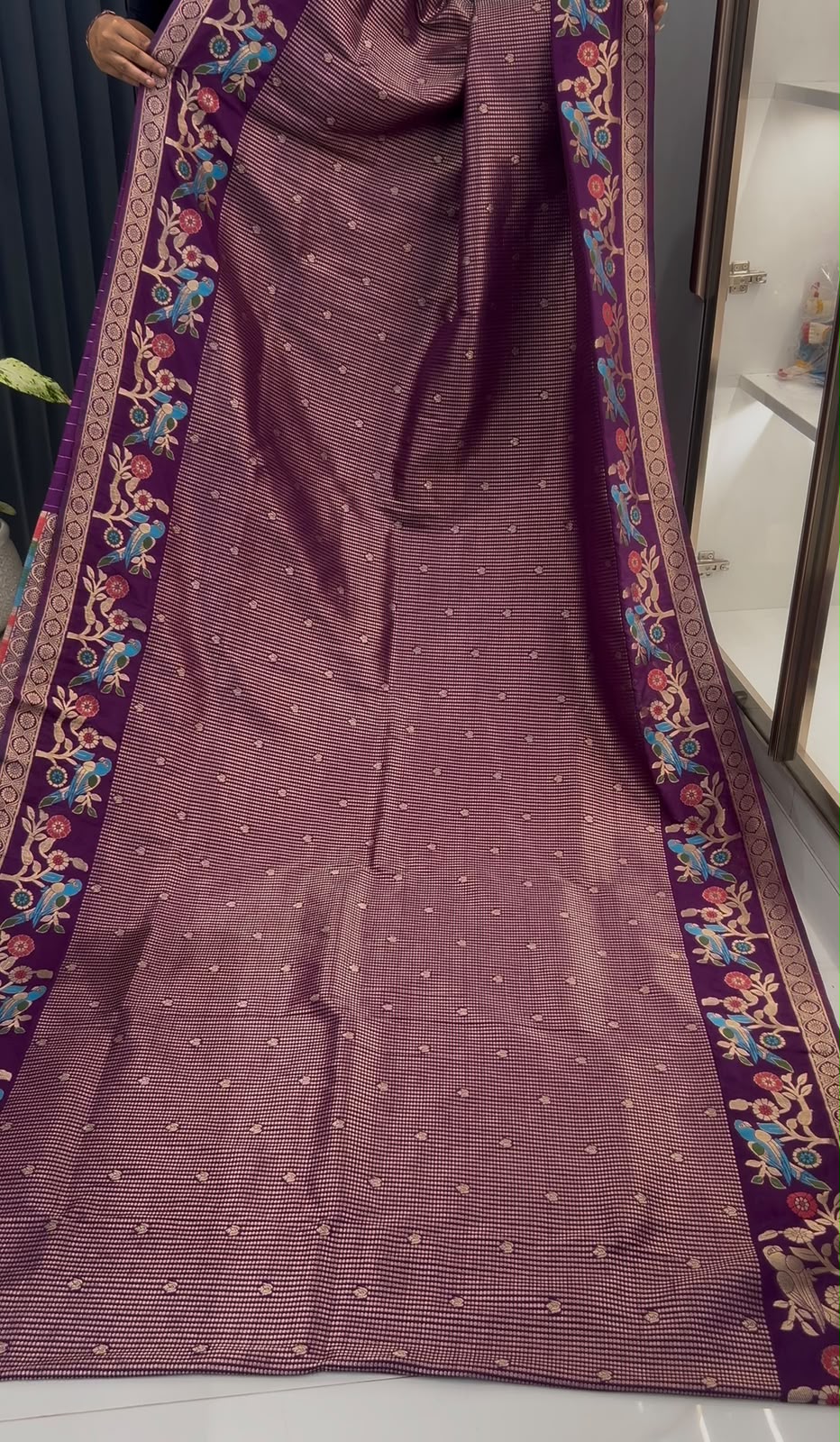 Beautiful soft georgette saree