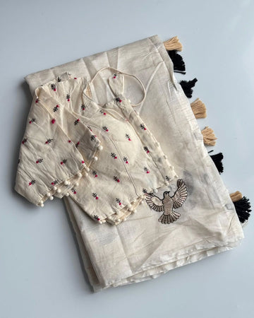 Premium chenderi saree
