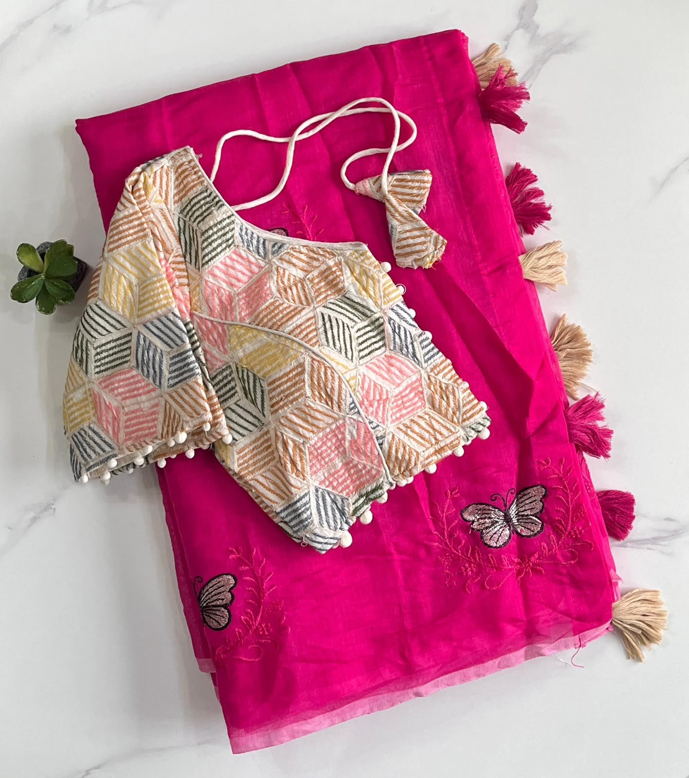Premium chenderi saree