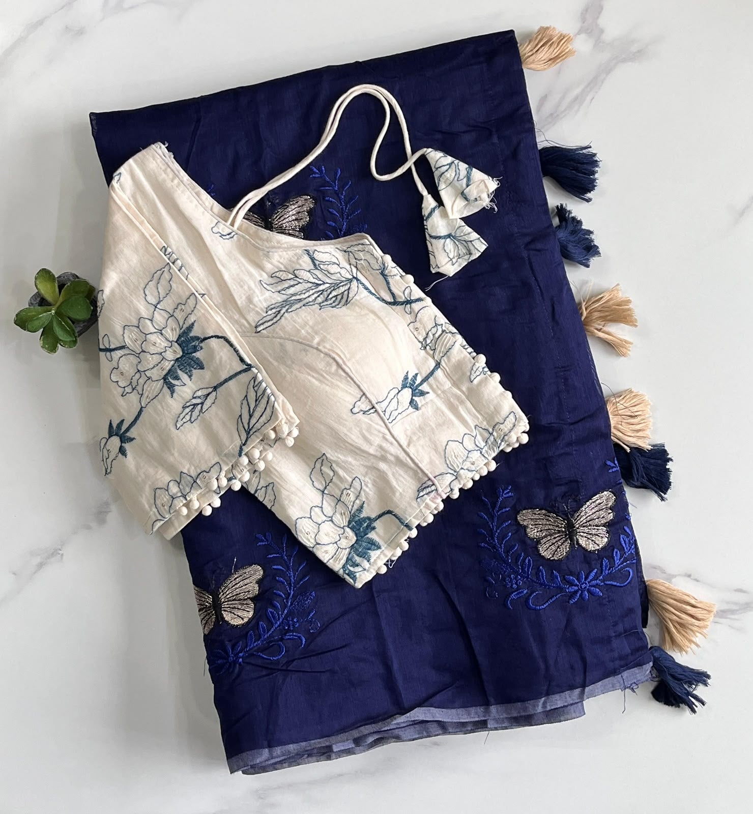 Premium chenderi saree