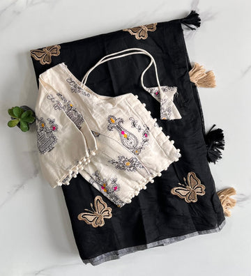 Premium chenderi saree