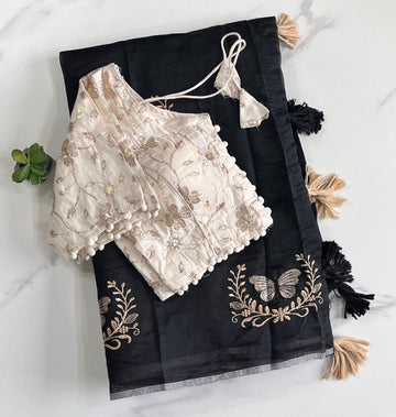 Premium chenderi saree