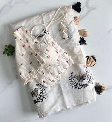 Premium chenderi saree