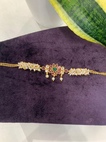 Beautiful handmaking pearls Rakhi/bracelet