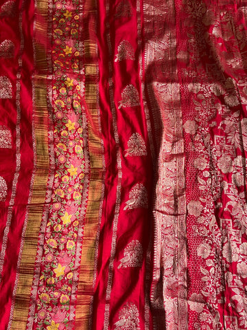 Khadi tissue paithani silk saree