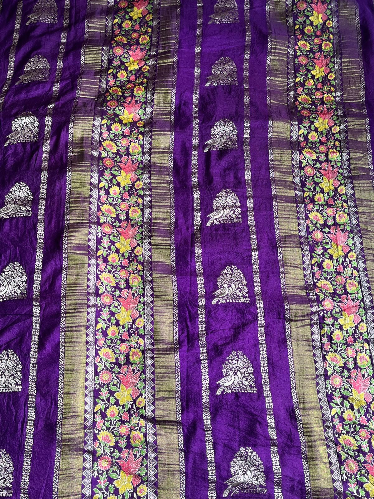 Khadi tissue paithani silk saree