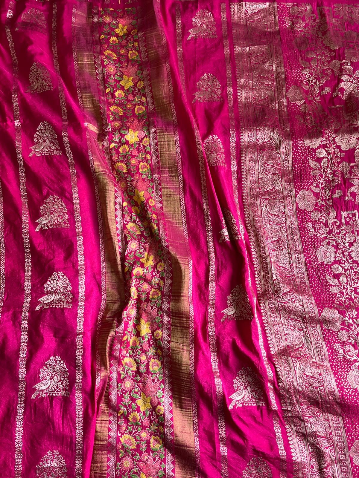Khadi tissue paithani silk saree