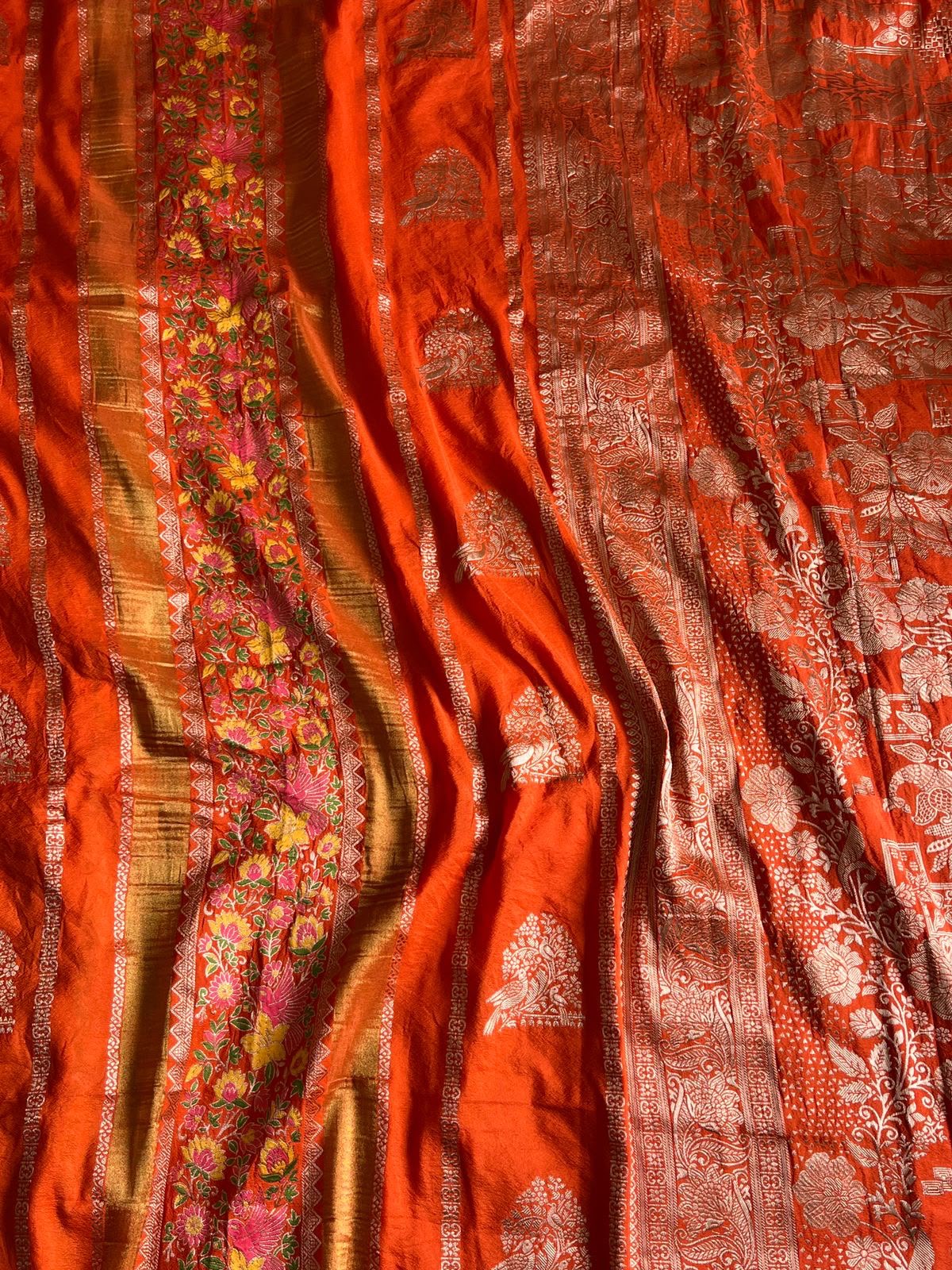 Khadi tissue paithani silk saree