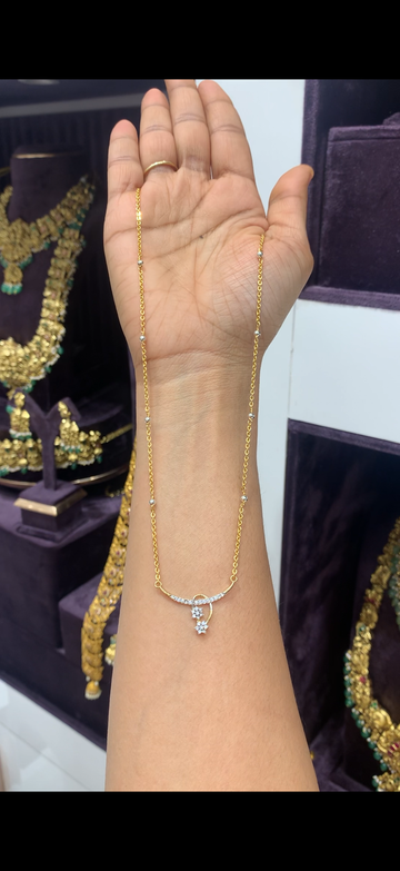 18inch simple chain with locket