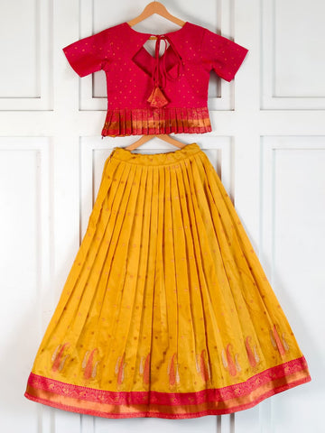 Soft silk skirt and top