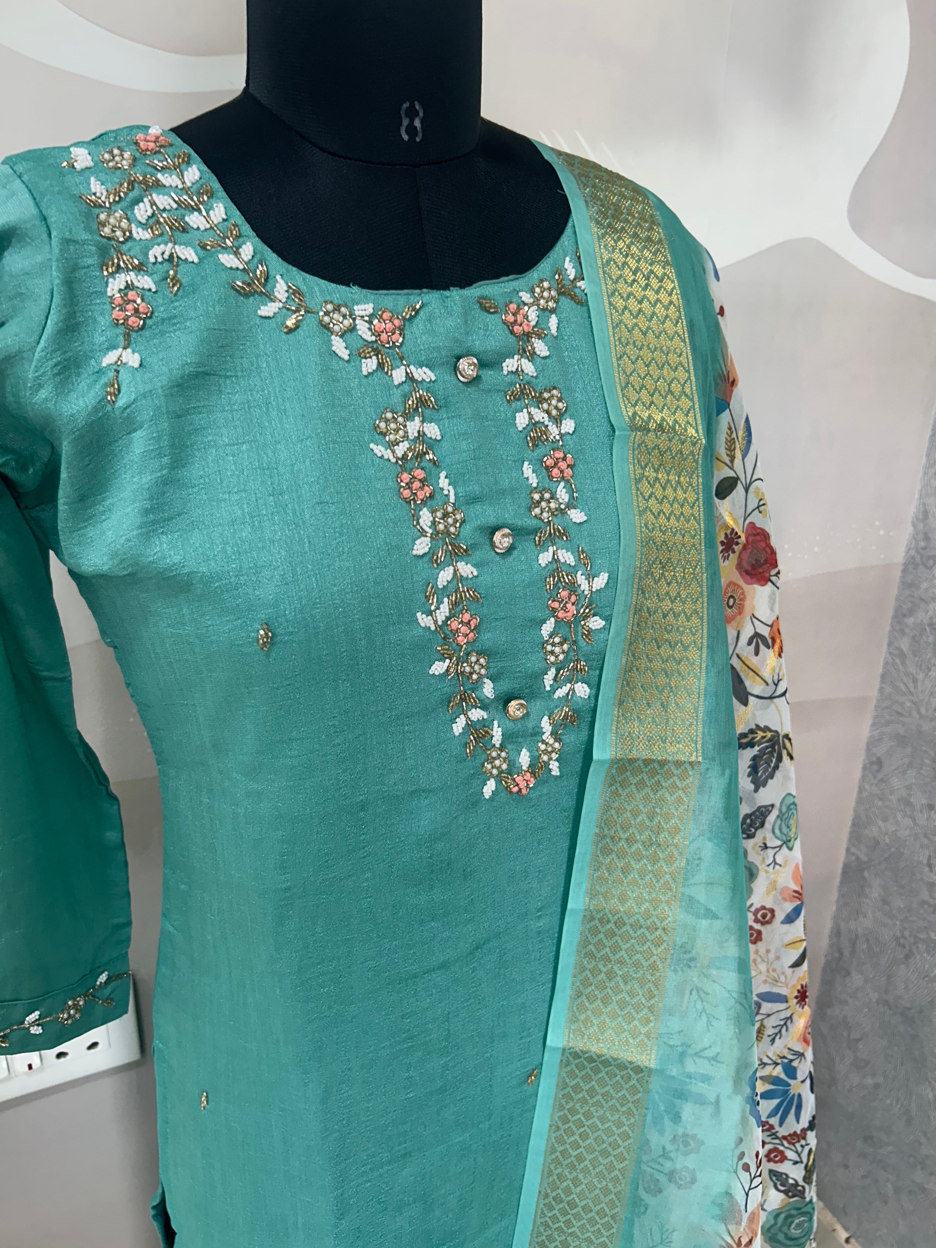 Roman silk 3-piece set